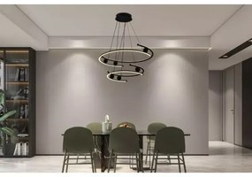 LED állítható fényerejű csillár kábellel LED/80W/230V 3000-6500K + DO