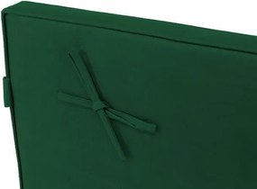 DIVERO Párna nyugágyhoz FLORENTINE 2 DB sötétzöld