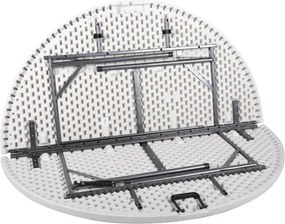 Kerti összecsukható körasztal