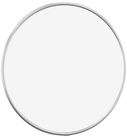 ezüstszínű falitükör Ø 30 cm Kerek