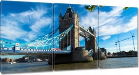 Vászonkép 120x60 Tower Bridge az éggel
