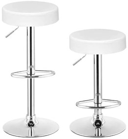 2 db Classic bárszék választható színben-fehér