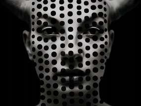 Poszter 80x60cm Áttört tekintet