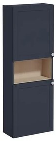 VitrA Root alacsony fürdőszobai szekrény 55x155x25 cm kék matt ROOTCN55TM