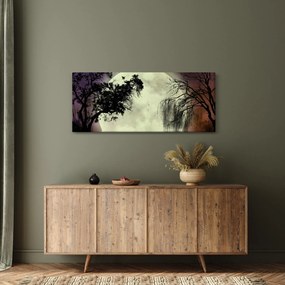 Kép - Telihold a felszín felett (120x50 cm)