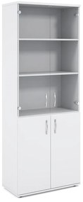 Magas szekrény Impress 74 x 37 x 190 cm, fehér