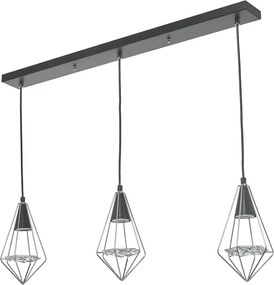 Dar Lighting GIANNI GIA0350 Függőlámpa 3x50W/GU10/LED