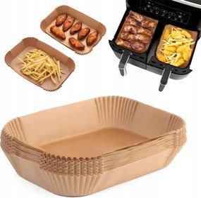 Papírbetét Zsírmentes Olajsütőhöz Air Fryer 120db