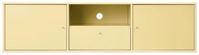 Világossárga TV-állvány 161x42 cm Mistral – Hammel Furniture