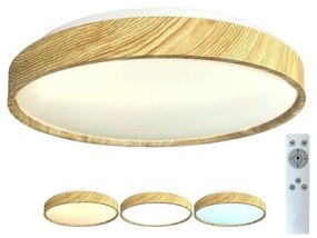 NEDES LED Dimmelhető mennyezeti lámpa OPAL LED/36W/230V 3000-6500K + távirányítás LCL534LW