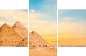Az egyiptomi piramisok képe (90x60 cm)