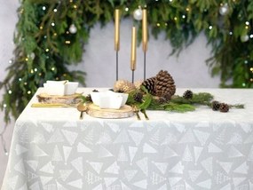 Karácsonyi Abrosz Szürke karácsonyfa 140x240 cm