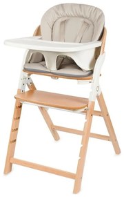 Lionelo - MEGAN 3 az 1-ben gyerek etetőszék White Wood