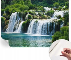 Matt öntapadós fotótapéta Falra Természetes harmónia 312x219 cm