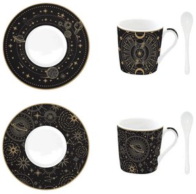 Porcelán eszpresszó kávés csésze 2 db-s szett Coffee Mania Celestial