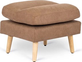 Kényelmes Fotel Barna Színben Lábtartóval. HENRY Belföldi Raktárról