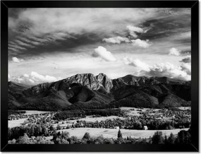 Poszterek keretben 40x30 Tátra Lengyel hegyek Kilátás