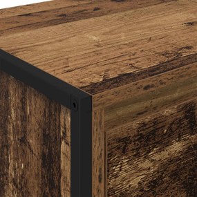 Széf fiókkal Öreg fa 81 x 36 x 150.5 cm Faanyag