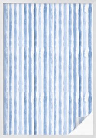 Szélvédőfólia Ablakvédő Adatvédelem Kék csíkos 100x146 cm