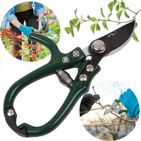 Kézi Metszőolló kerti ágvágó bokorvágó Hajlított penge! 16cm
