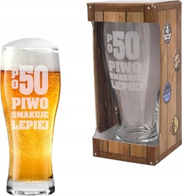 Ajándék 50. Születésnapra Apának Söröspohár Pokal Korsó