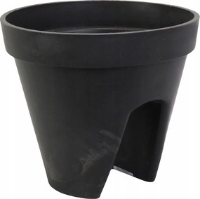 Sötét Virágtartó korlátra Erkély Goliat