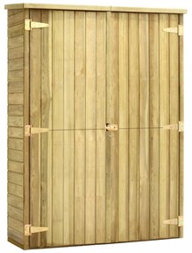 kerti impregnált fenyőfa szerszámoskamra 123 x 50 x 171 cm