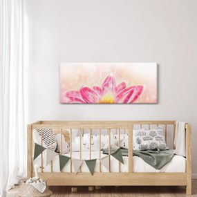 Egy lótuszvirág képe (120x50 cm)