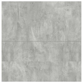 betonszürke dohányzóasztal fiókokkal 100x100x40 cm