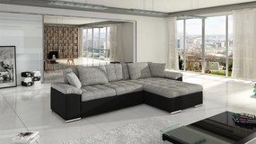 Sarok ülőgarnitúra Dante (J) (öko-bőr Soft 066 + Lawa 02). 1058082