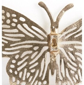 Fém fali dekoráció 26x16 cm Butterfly – Light &amp; Living