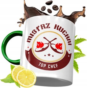 Zöld Bögre Szakácsnak Tökéletes Ajándék fényképes nyomtatással