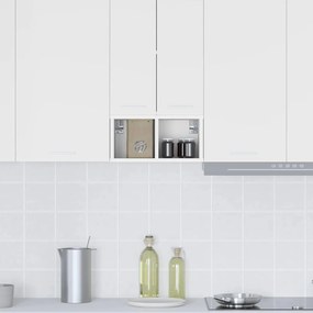 Függő szekrény polcokkal Riga Fehér 20 x 29,5 x 40 cm Faanyag