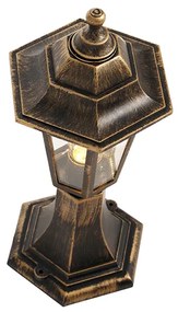 Kültéri lámpa antik arany 42 cm IP44 - New Haven