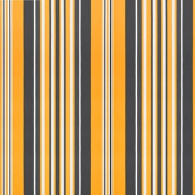 Behúzható napellenző Sokszínű 400 × 300 cm Poliészter és acél