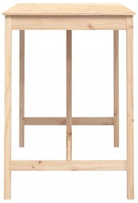 tömör fenyőfa bárasztal 140 x 80 x 110 cm