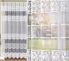 Minta 017563 méret 200x250cm jacquard függöny, egyenes (szegélyekkel)