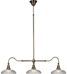 Cottex T9043A - SNOOKER rudas csillár 3xE27/60W/230V