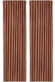 Ikea Eldtorn Sötétítő Függöny Barna csíkos 145x300 cm