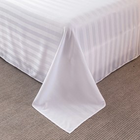 Mikroszálas hotelszoba lepedő 140x240 cm és párnahuzat 50x70 cm JASMINE, fehér Rögzítés: Bújtatós