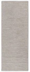 Bézs kézi szövésű gyapjúkeverék futószőnyeg 80x200 cm Pradesh Linen White – Elle Decoration