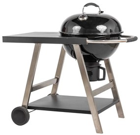 MIR709 Faszenes grill polccal és kerekekkel 56 cm