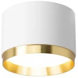 Lumet fehér/arany mennyezeti lámpatest, GX53-as foglalattal