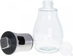 Olaj adagoló permetezővel 200 ml - ezüst