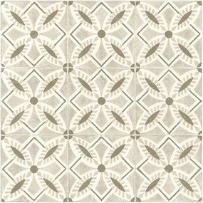 Konyhai fali tapéta csempe mozaik fehér-bézs marokkói minta