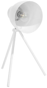 Fehér fém asztali lámpa 43 cm TAMEGA Beliani
