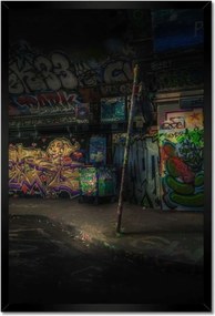 Poszterek keretben 40x60 Graffiti Utcaművészet