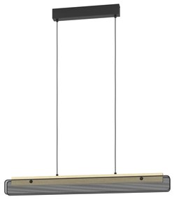 EGLO 900702 KOKOMO Modern Led Függesztett Lámpa Fehér, Barna, Fekete LED IP20