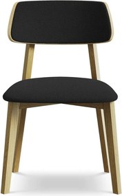 Fekete tömörfa étkezőszék Niu – Makamii