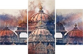 Kép - Akshardham, New Delhi, India (90x60 cm)